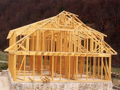 Строительство домов из клеенного бруса от 350000 рублей