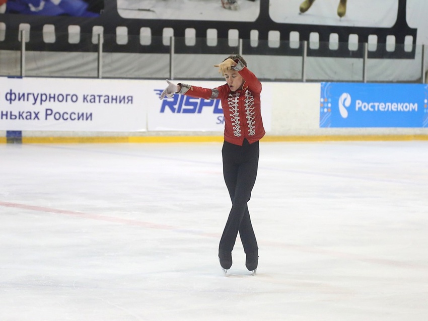 Белгородец выиграл золото на Кубке Алексея Мишина по фигурному катанию
