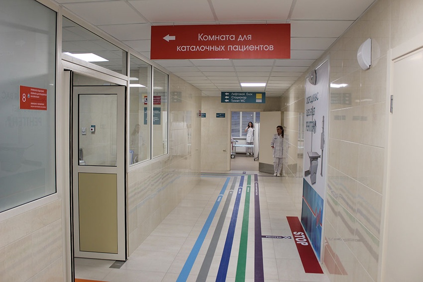 В Белгороде реконструировали приёмное отделение горбольницы № 2
