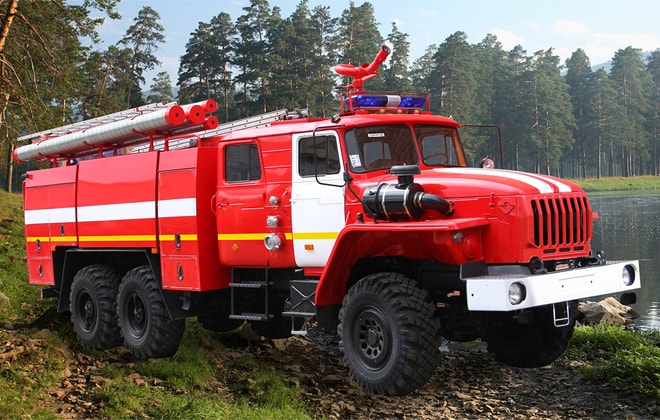 Продажа пожарных автоцистерн УРАЛ по выгодным ценам на сайте mashina-01.ru