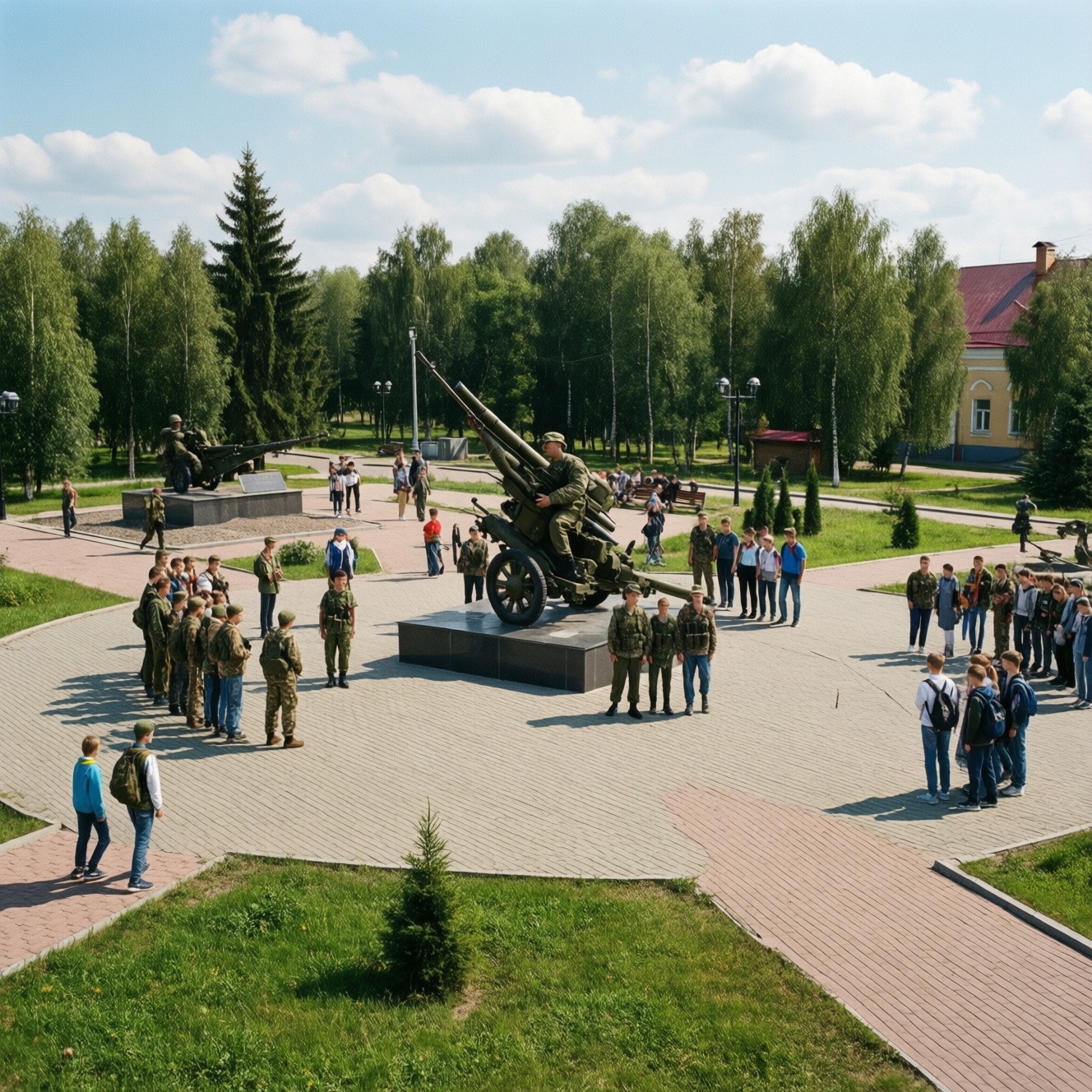Военно-патриотический сквер во Владимире: зачем он нужен городу и молодежи