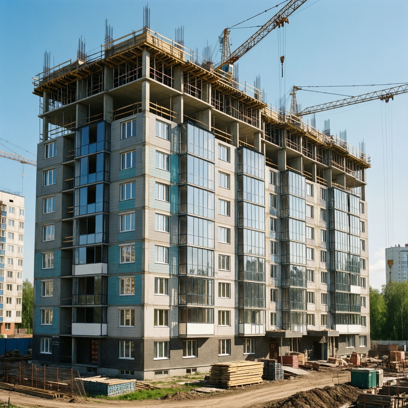 В Щелкове строят дом на 330 квартир для переселения почти тысячи жителей аварийного жилья В Щелкове строят дом на 330 квартир для переселения почти тысячи жителей аварийного жилья